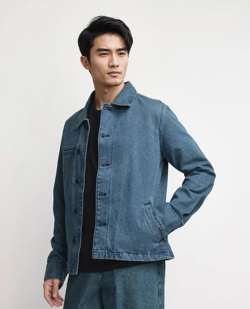 Rare Rabbit Men's Regular Fit Plain Jacket
