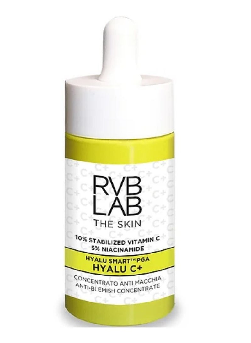أر في بي لاب RVB LAB Hyalu C+ مركّز مضاد للبقع مفرط النشاط لجميع أنواع البشرة 30 مل - Image 1