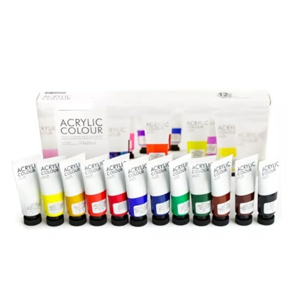 53ARTS acrylic colour 12x 22 ml
