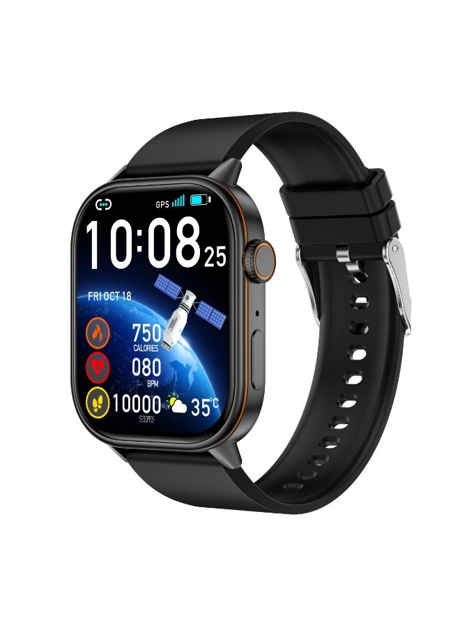 RollsTimi  Bluetooth Smartwatch, Smart Wearable Watch, Bluetooth 3.0 Chip, Two Buttons, 2.01 Full Screen Touch, TFT HD 240*296 Resolution, Long Standby, RT QX17 - Image 1