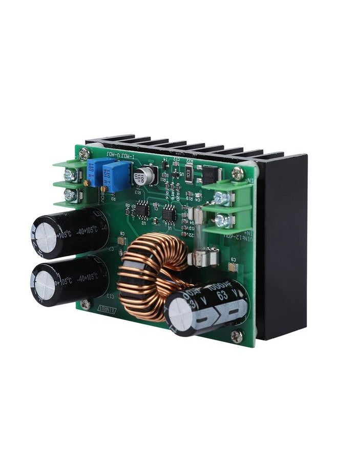 Thoraya - 600W DC DC Boost Converter Module 10-60V to 12-80V High Quality Filter Capacitor DC-DC Booster - Image 1