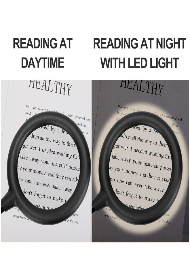 Raweao LED Magnifying Lamp with Clamp, Raweao 3X Lighted Magnifying Glass with Light for Reading, Seniors, Hobbies, Craft - Image 4