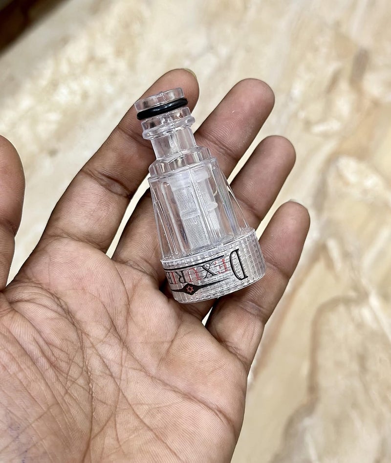 DEXURIES Universal Heavy Duty 34 Pressure Washer Inlet Filter Quick Connector NippleNozzle Pack of 1 Multicolor - Image 5