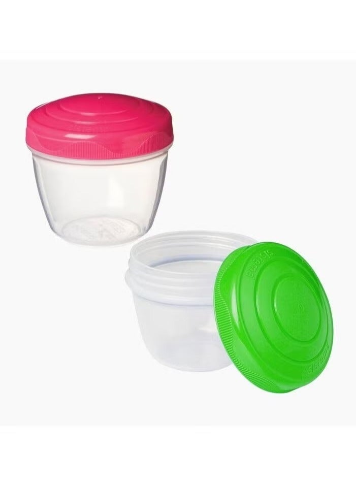 Mini plastic containers for sauces, suitable for an inch box, 8 pieces - Image 3