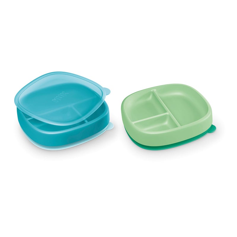 NUK Suction Plates and Lid - Image 1