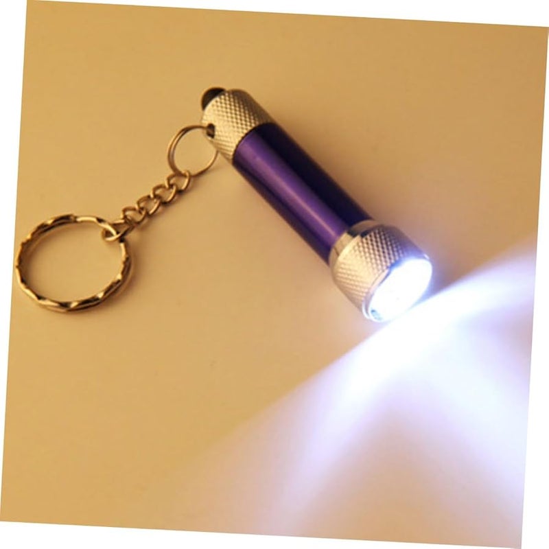24 Pcs Mini Portable LED Keychain Flashlight Ultra Alloy For Camping Hiking Outdoor - Image 5