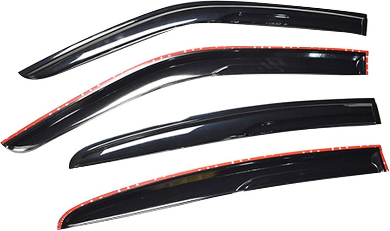 munirater Acrylic Window Visors Rain Guards for 2011-2020 Dodge Charger - Image 5