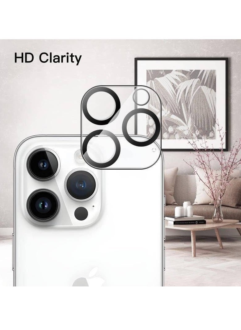 DUSALA 5-in-1 Clear Case for iPhone 15 Pro Max 6.7-Inch Includes 2 Pack Tempered Glass Screen Protectors, 2 Pack Camera Lens Protectors, Magnetic Case - Image 2