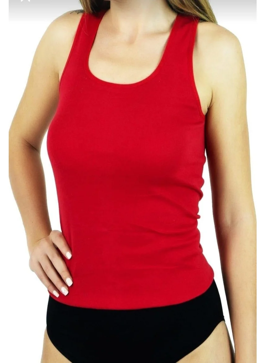 توتكو 0136 Women's Ribana Thick Strappy Undershirt 6 Pieces
