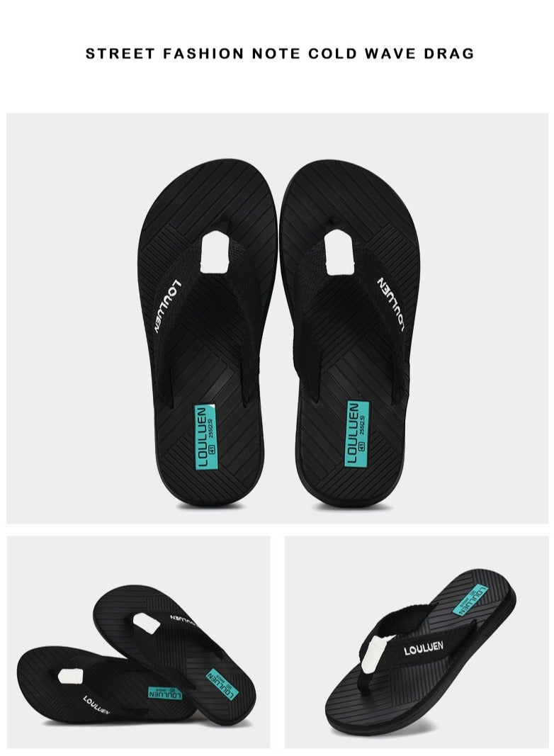 LOULUEN Non Slip Summer Beach Slippers for Home, Travel & Outdoor - Image 2