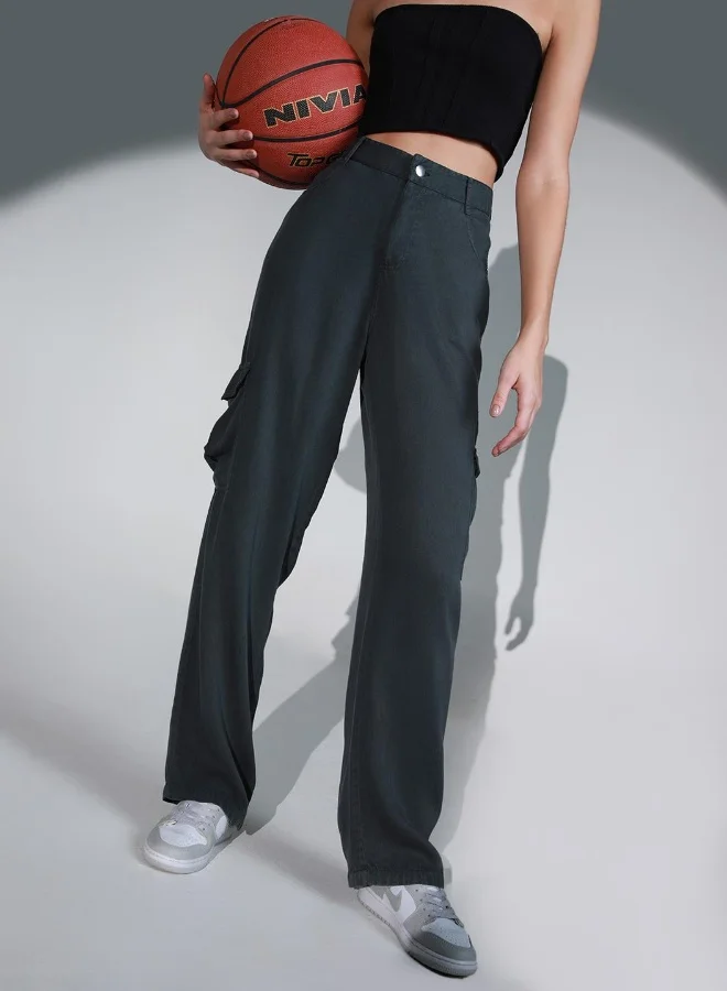 Hubberholme Black Pants For Women