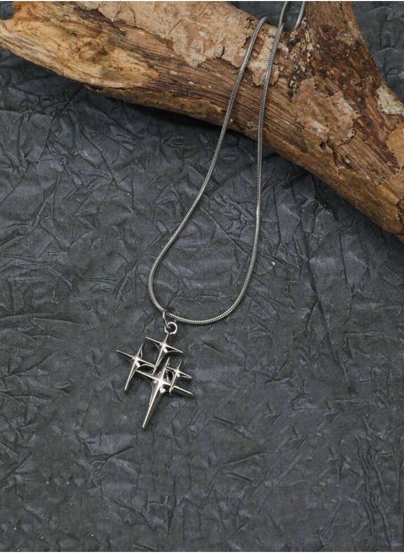 JewelryLand Elegant Stainless Steel Necklace For Men  - Image 3