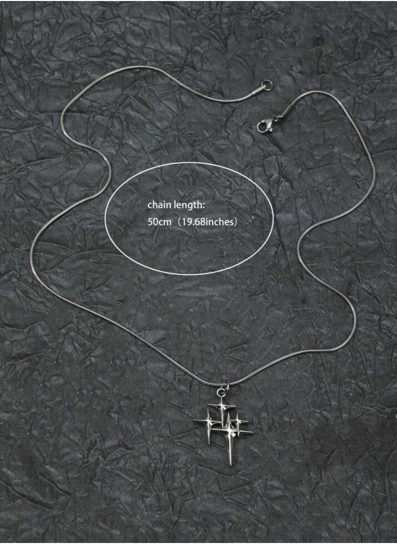JewelryLand Elegant Stainless Steel Necklace For Men  - Image 5