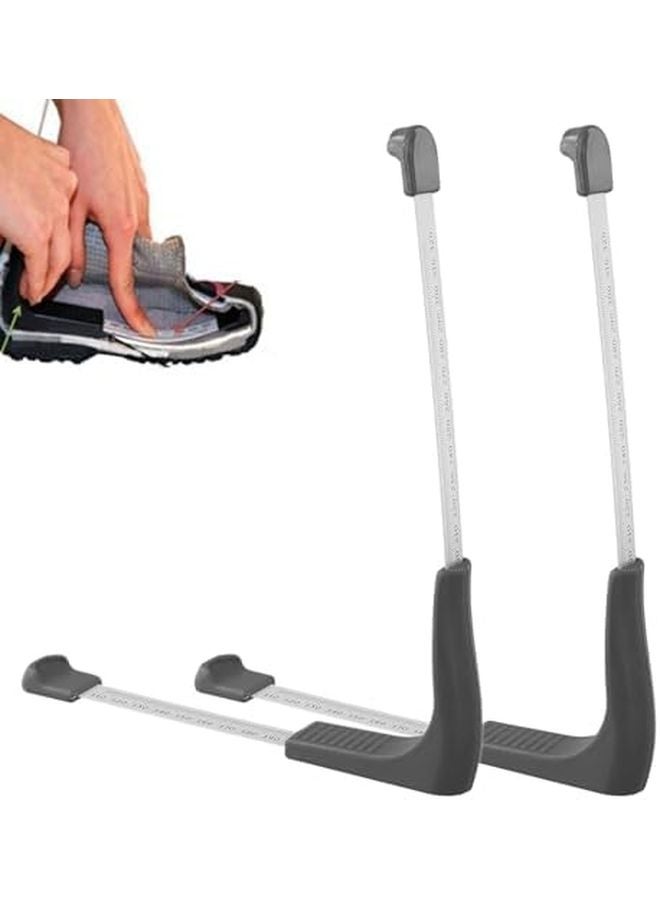 Adjustable 110 320mm Telescopic Foot Measuring Device Shoe Size Ruler For Adults Kids - Image 3