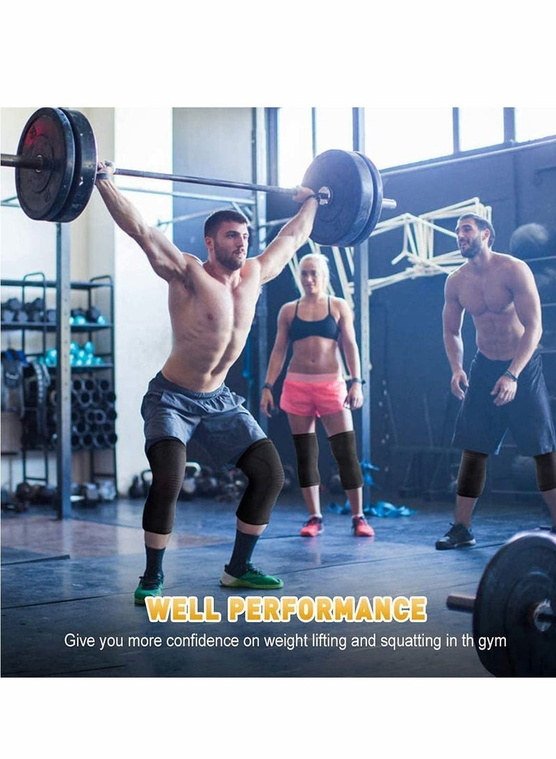 Excefore Knee Brace Adjustable Support, Pads Open-Patella Stabilizer Anti Slip with High Grade Quality Breathable Neoprene for Any Sport Protection, Recovery and Pain Relief - Image 3