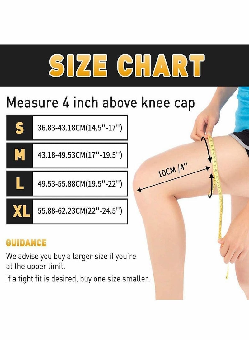 Excefore Knee Brace Adjustable Support, Pads Open-Patella Stabilizer Anti Slip with High Grade Quality Breathable Neoprene for Any Sport Protection, Recovery and Pain Relief - Image 5