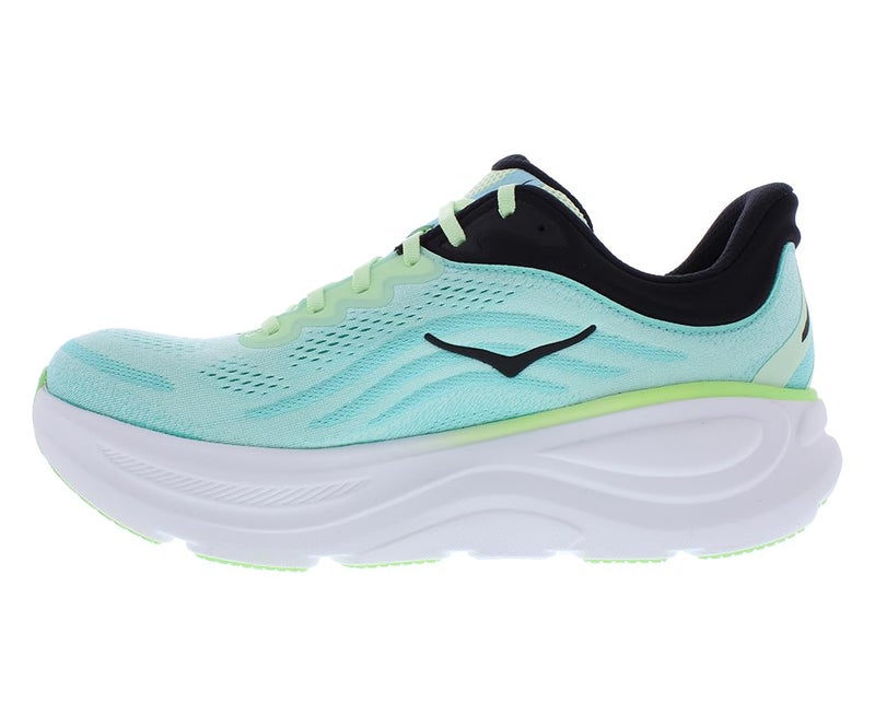 Hoka Men's Bondi 9 Sneaker, Luna Moth/Blue Spark, 8.5 - Image 4
