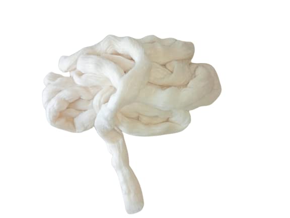 Hookcart White Cotton for Pooja Wicks Cotton for Pooja Loose 1kg - Image 3