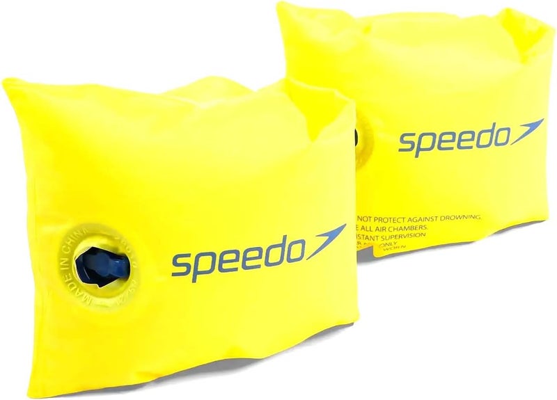 Speedo Junior Armbands for Kids - Fluo Yellow - Image 2