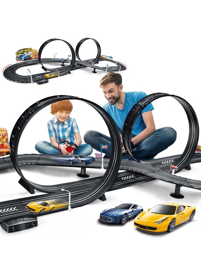 Rcovasc Kids Toy-Electric Powered Slot Car Race Track Set Boys Toys for 6 7 8-12 Years Old Boy Girl Best Gifts - Image 1
