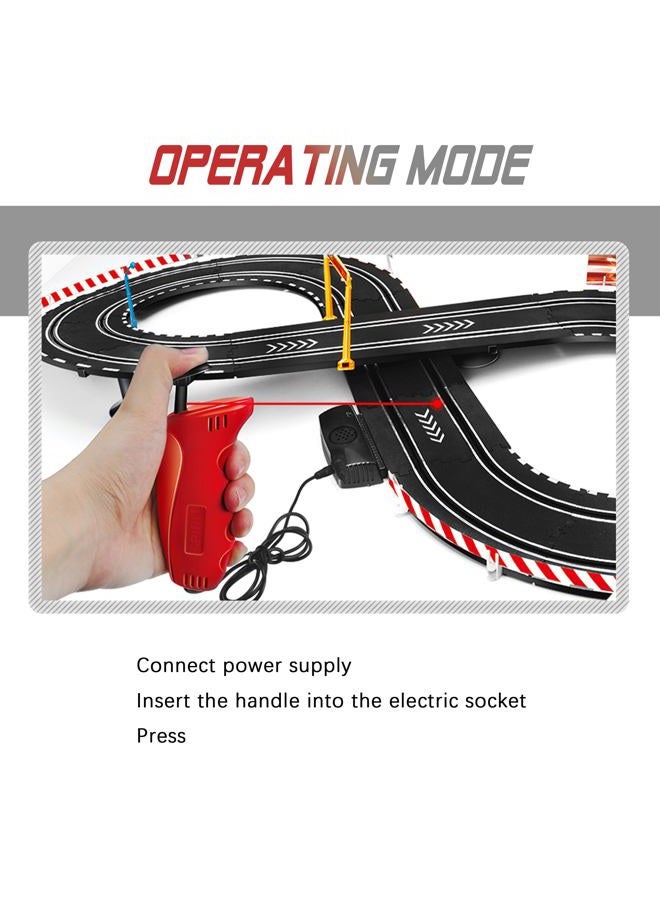 Rcovasc Kids Toy-Electric Powered Slot Car Race Track Set Boys Toys for 6 7 8-12 Years Old Boy Girl Best Gifts - Image 3