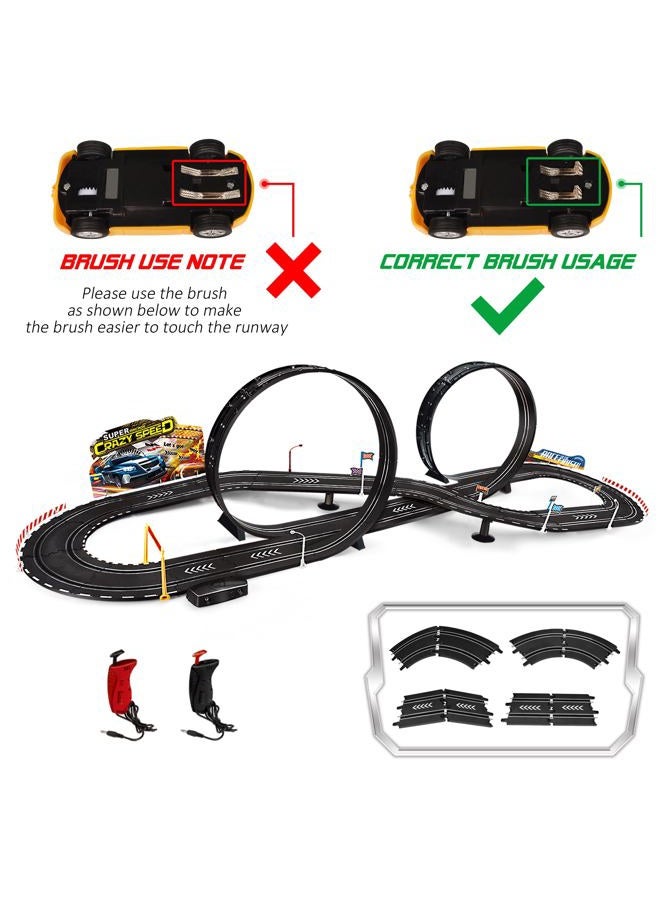 Rcovasc Kids Toy-Electric Powered Slot Car Race Track Set Boys Toys for 6 7 8-12 Years Old Boy Girl Best Gifts - Image 5