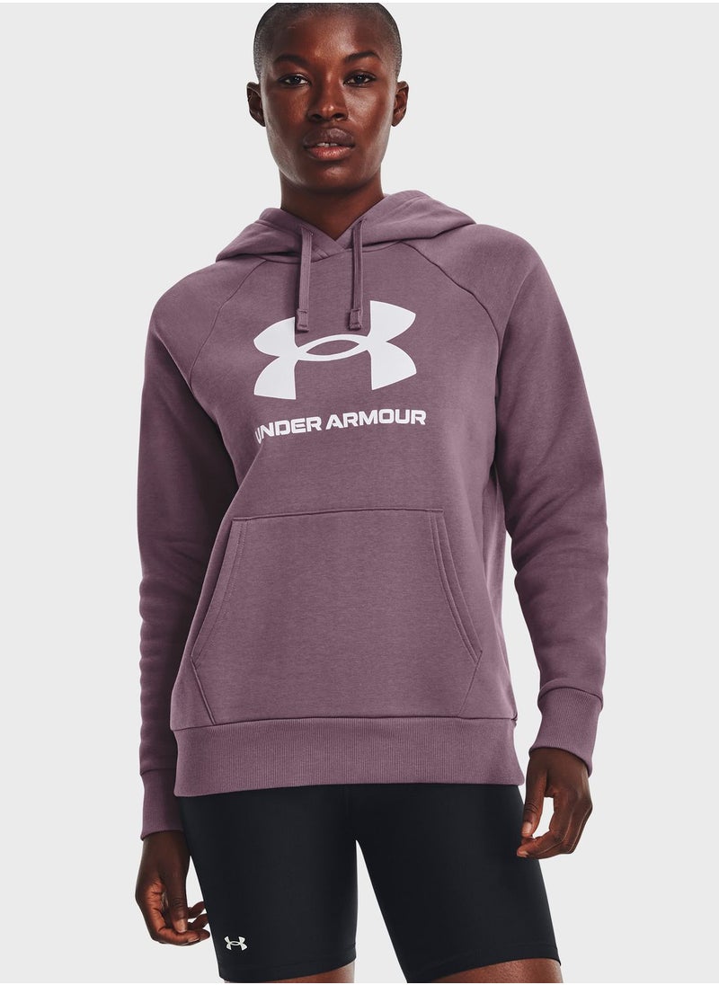 UNDER ARMOUR - Rival Fleece Big Logo Hoodie - Image 1