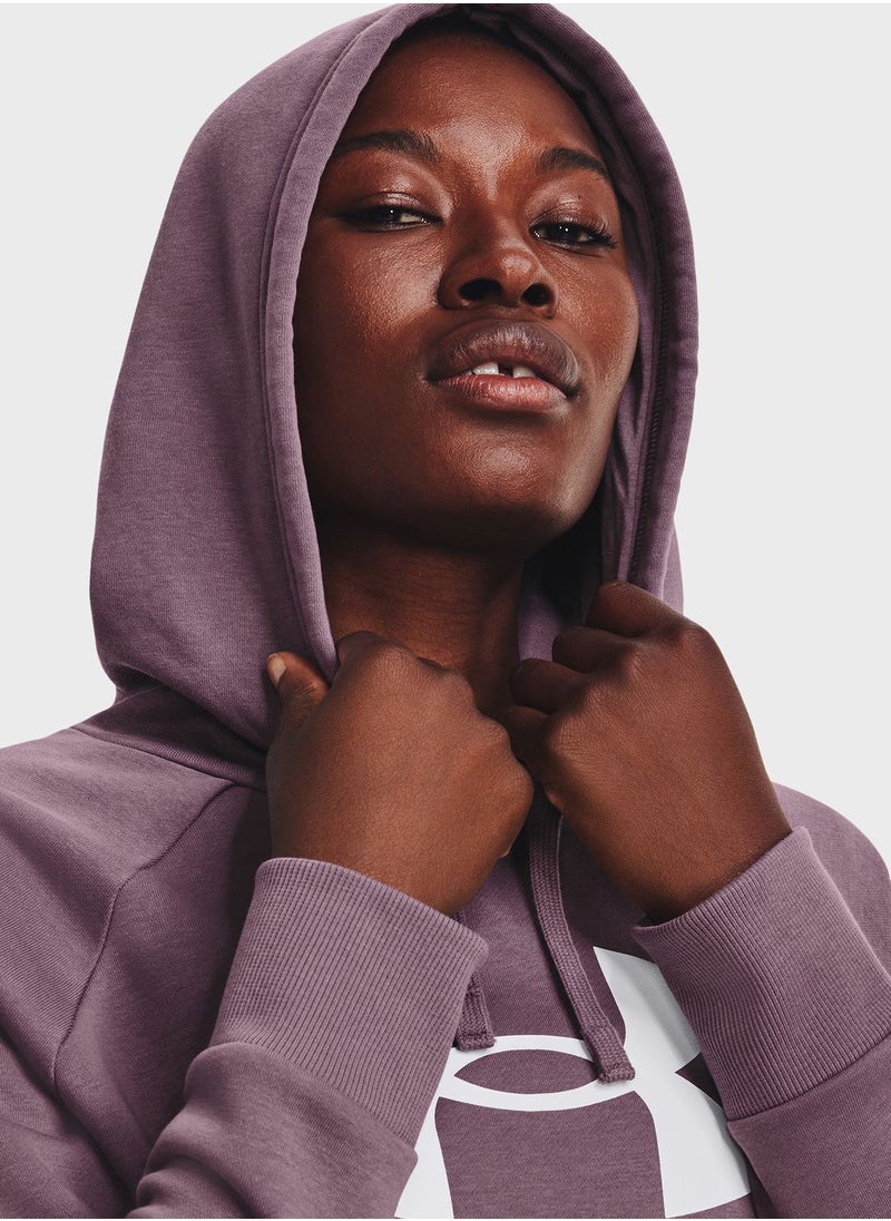 UNDER ARMOUR - Rival Fleece Big Logo Hoodie - Image 1