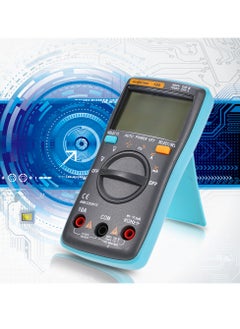 RICHMETERS جهاز قياس متعدد الوظائف بشاشة LCD رقمية DMM تيار مستمر تيار متردد جهد مقاومة التيار ديود استمرارية السعة تردد واجب اختبار  - Image 3