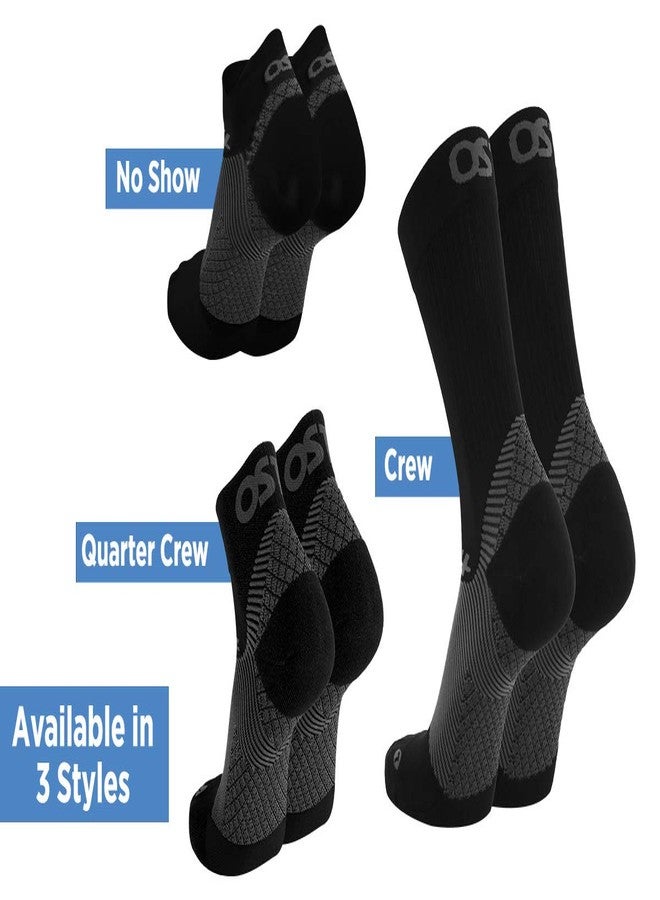 OS1st FS4 Plantar Fasciitis Socks | Quarter Crew | relieves heel & arch pain, swelling, and painful plantar fasciitis - Image 2