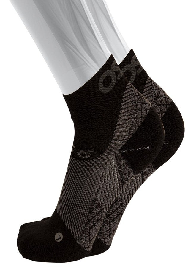 OS1st FS4 Plantar Fasciitis Socks | Quarter Crew | relieves heel & arch pain, swelling, and painful plantar fasciitis - Image 1