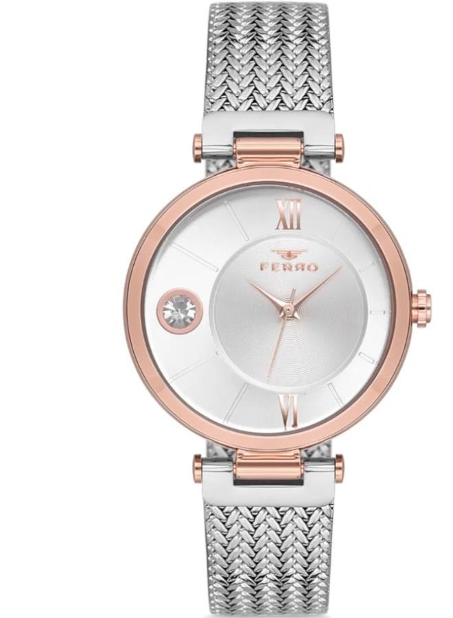 F21144C-E, Watches for Women , analog , Stainless Steelr strap