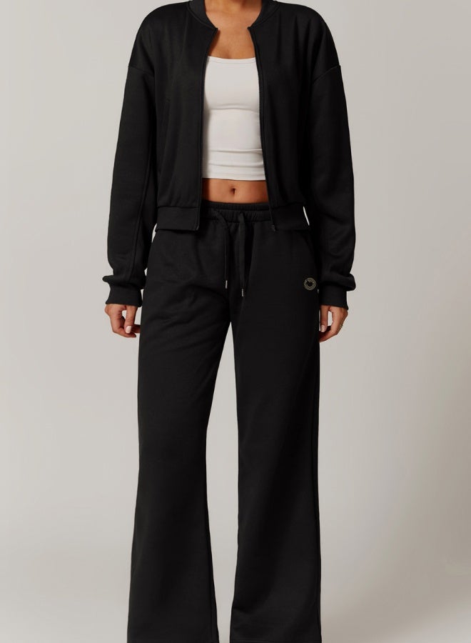 KAWN.YOGA Womens Oversized Wide Leg Joggers  - Image 3