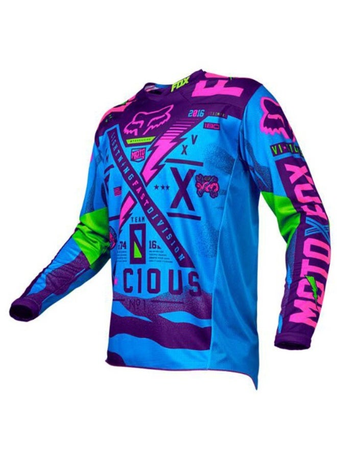 Fox Men's Outdoor Motocross Suit Off-road Road Mountain Bike Cycling Tops - Image 1