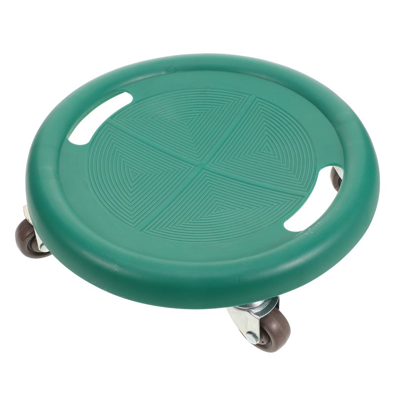 1 Set of Fitness Equipment Abdominal Exercise Sliding Disc Fitness Exercising Board with Knee Cushion - Image 1