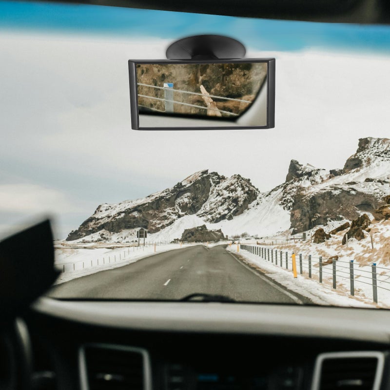 🚗 مرآة خلفية للسيارة بمثبت شفاط وزاوية قابلة للتعديل لتحسين السلامة والراحة - Image 3