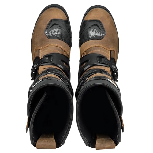 SIDI Men's Motorcycle Boots, Tobacco, 43 EU Stretta - Image 5