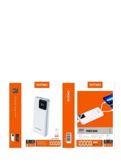 VOTWO Digital screen power bank with two integrated cables VOTWO  - Image 2