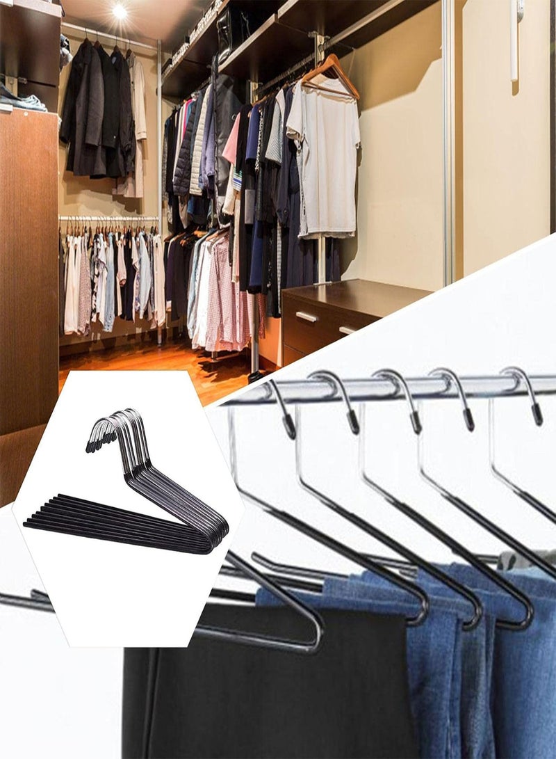 GGOOT Hanger for Pants, Heavy Duty Jeans Trouser Hanger Closet Space Saver, Trouser Hanger for Tie Scarf Shock Jeans Towel Clothes  - Image 3