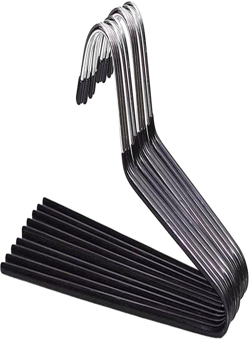 GGOOT Hanger for Pants, Heavy Duty Jeans Trouser Hanger Closet Space Saver, Trouser Hanger for Tie Scarf Shock Jeans Towel Clothes  - Image 1