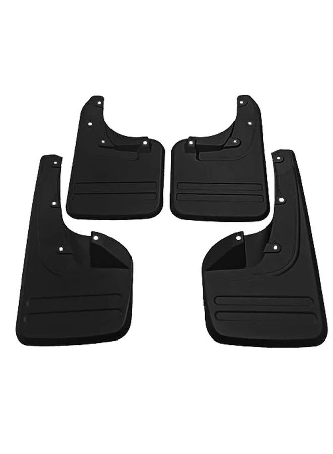 4Pcs Black Mudguard Set For Toyota Hilux Vigo 2006 2014 Front Rear Tire Protection - Image 2