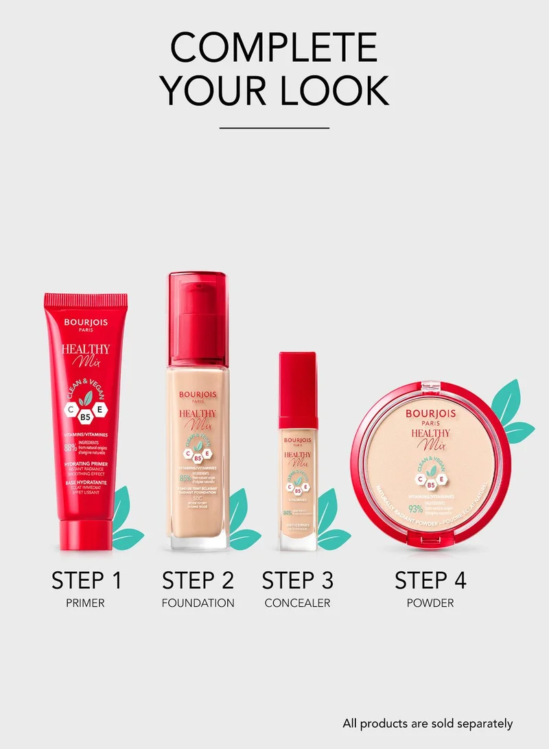 BOURJOIS PARIS Healthy Mix Clean Powder - 02 - Vanilla, 10g