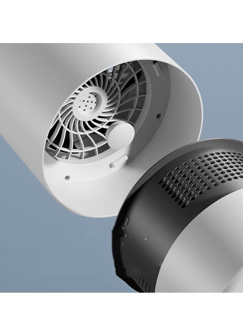 XiuWoo Air Purifiers for Home, 3 in 1 Filter cleaner, True H13 Hepa, Improve Air Quality, Air Freshener for Home 1 Pack, White - Image 3