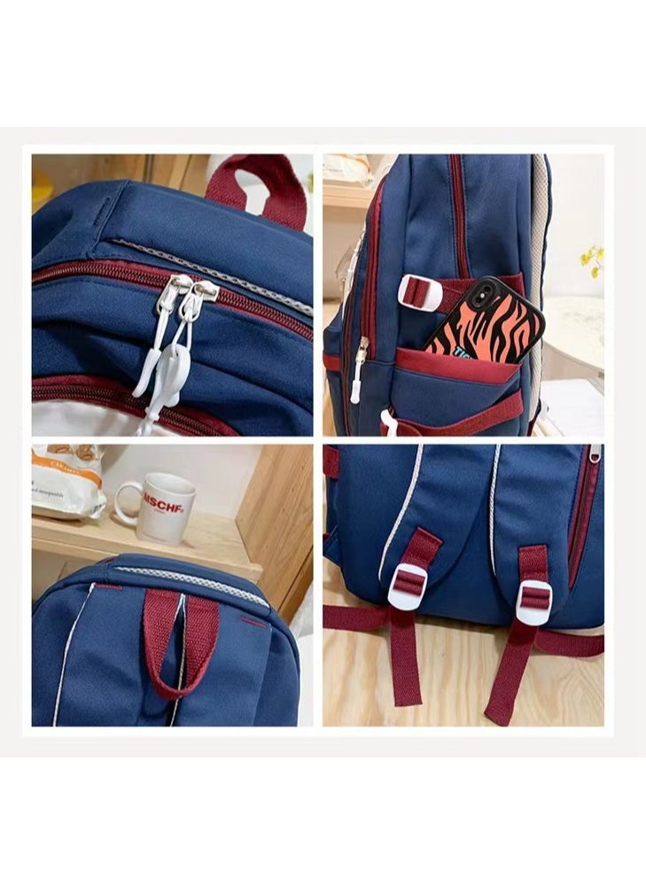 SIJINIAO - Student backpack suitable for laptops 15.6 inches and below - Image 1