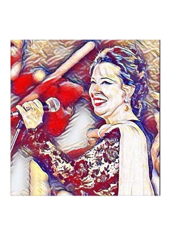 RYN Nagat Al-Saghira MDF Wall Art Multicolour 30x30centimeter - Image 2