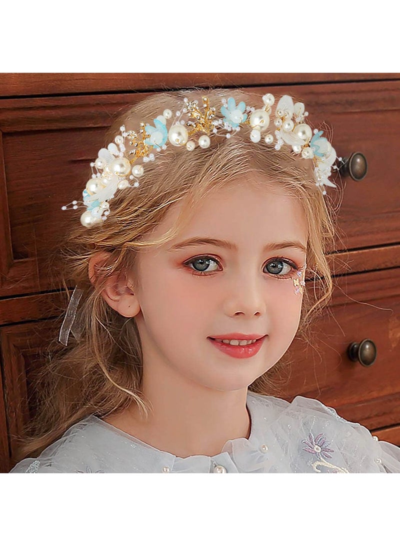 Girls' Hair Band Headdress, Children's Hairpin Clips at the Back of the Head, Anti-Slip Headband and Hair Accessories for Styling, Fashionable Girls' Hair Accessories for Hair Management - Image 2