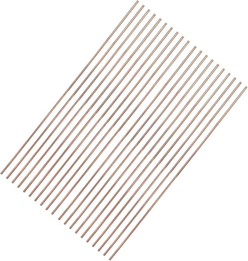 Phosphor Copper Welding Rods 2.5mm x 25cm 20Pcs for AC Refrigerator Copper Tube Repairs - Image 4