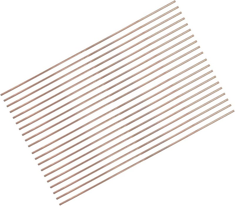 Phosphor Copper Welding Rods 2.5mm x 25cm 20Pcs for AC Refrigerator Copper Tube Repairs - Image 2
