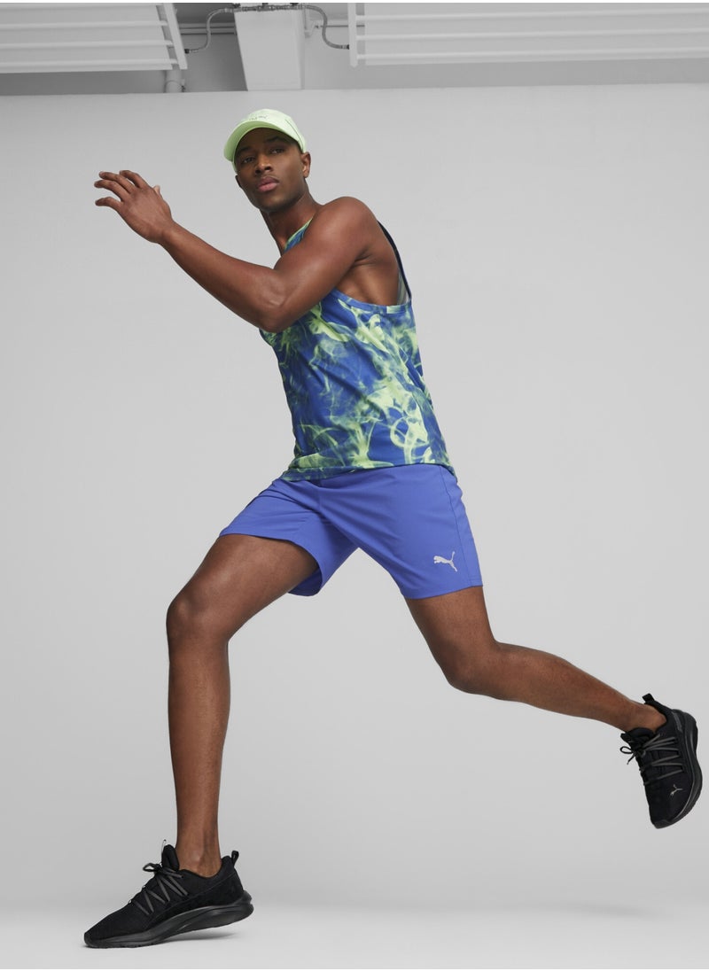 Lightweight Green Running Cap