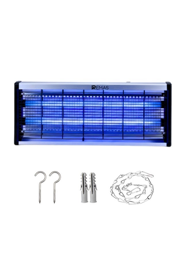 remas 12W Electric mosquito killer lamp, Electronic Zapper, Insect Fly Killer ,Powerful Mosquito Zapper, Moth Trap, Indoor Use. Instant Electric Mosquito swatter, High-Voltage Fly Zapper, Fruit Fly Traps Fly Killer ,Electric Fly Swatter . - Image 1